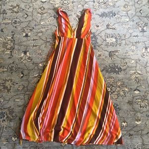 Beautiful retro striped maxi dress! *NEW*